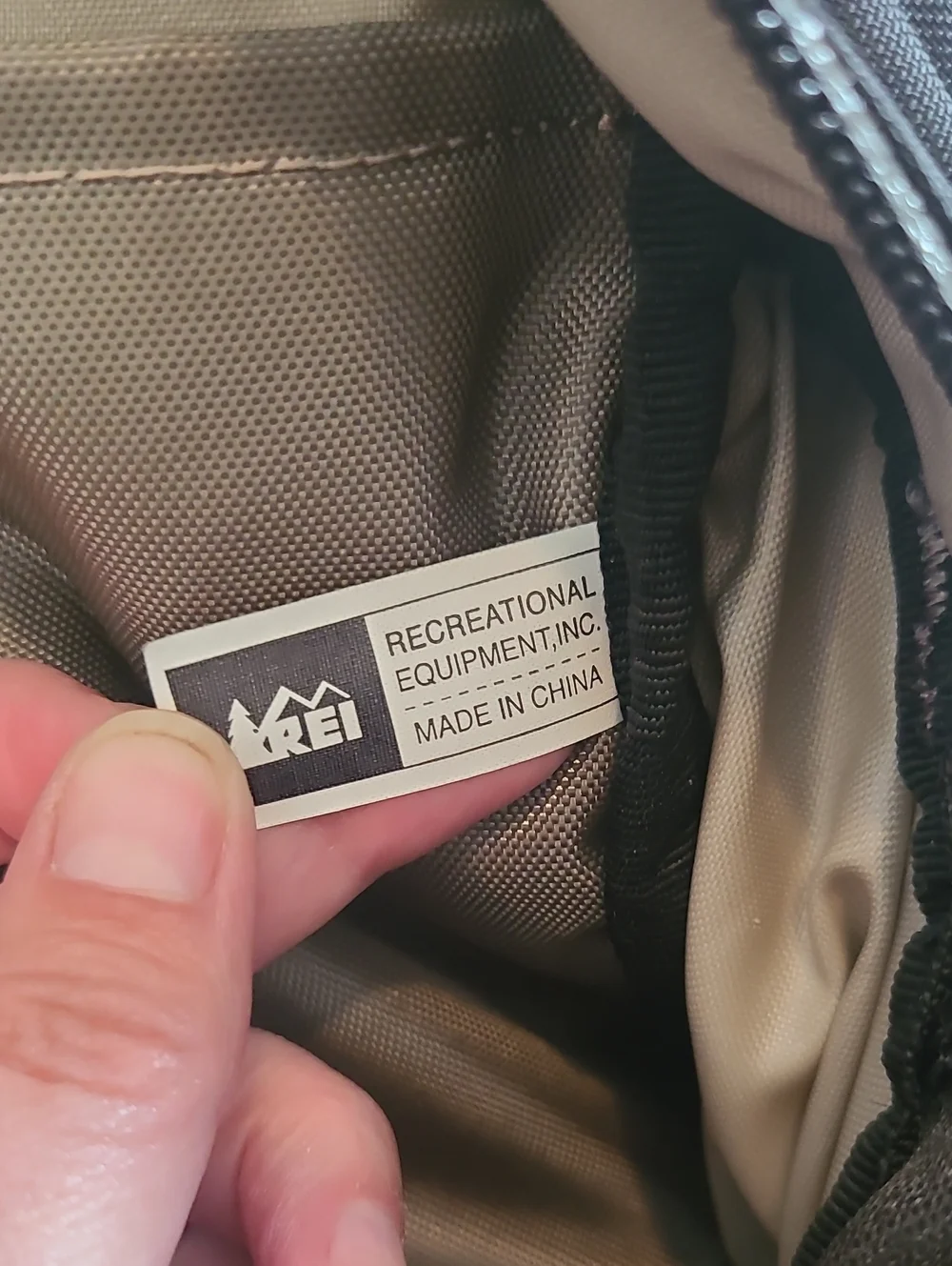 Vintage REI Black Shoulder Laptop Briefcase Bag